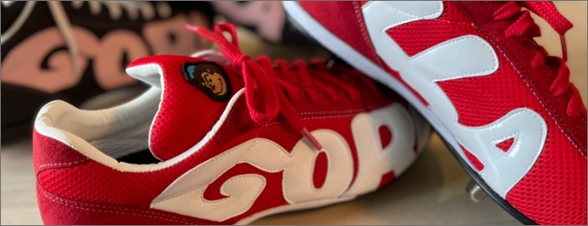 野球投手用グローブのごりら印の野球道具のスパイク